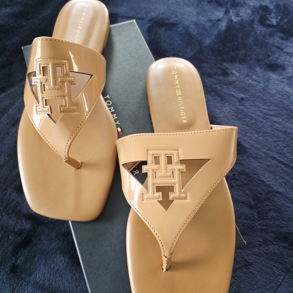 Tommy Hilfiger Tan Women's Sandals
